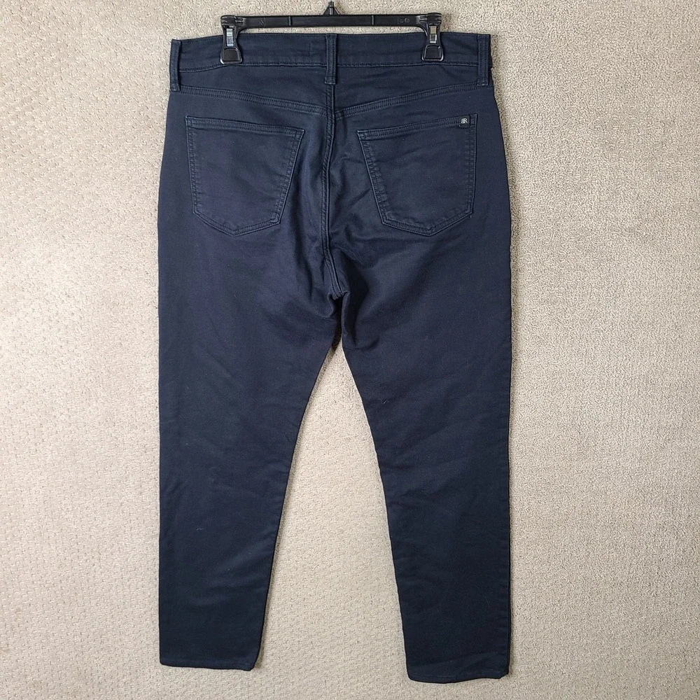 Banana Republic Pants Mens 34x30 Blue Slim Fit Chino Cotton Spandex 5 Pocket